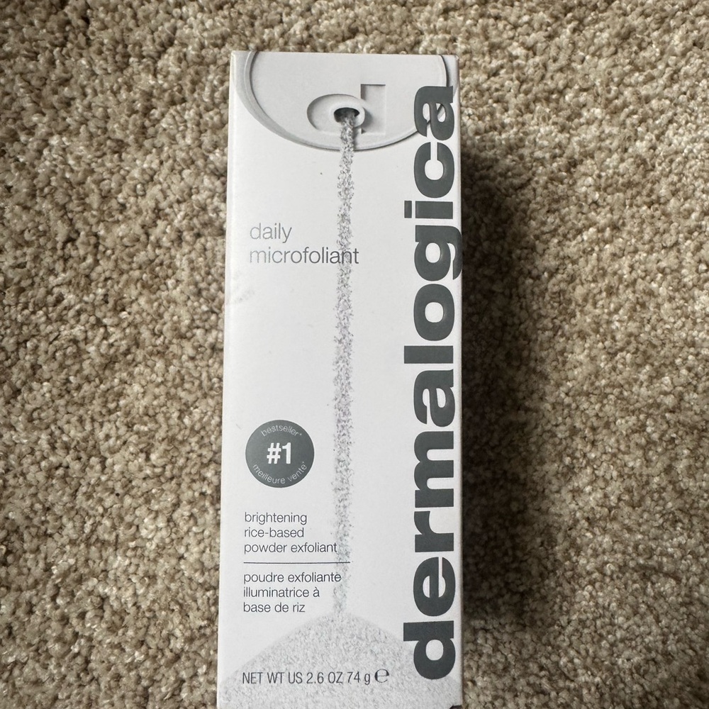 dermalogica Daily Microfoliant Powder Exfoliant - White and Gray Box